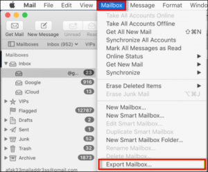 select mailboxes