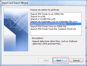 Import mac mail to outlook